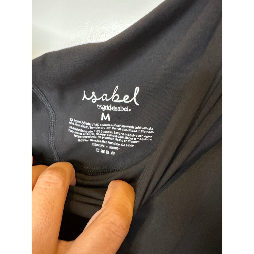 Isabel by Ingrid & Isabel Maternity Core Active Leggings Black Size M NWT - Picture 4 of 6
